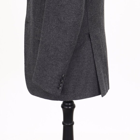 Mark & Spencer 40L Gray HB 2-Button Sport Coat Blazer Jacket P168 - Picture 8 of 11